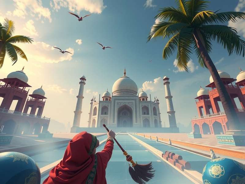 Taj Royal Pursuit Game Banner